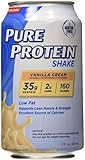 Pure Protein 35g Shake - Vanilla Cream, 11 ounce, (Pack of 12)