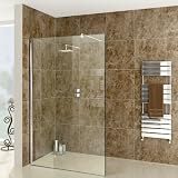 51pJVnmAsYL. SL160  100cm WET ROOM SHOWER GLASS PANEL ENCLOSURE SCREEN Reviews