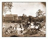 Civil War Photo (M): Petersburg Va. vicinity. Johnsons Mill on the Appomattox near Campbells Bridge; sol