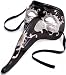 Venetian Mask Mardi Gras Drama Mens Black and SILVER Halloween Masquerade