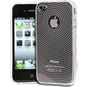 Kolay� Clear Gel Silicone Protective Armour Case Cover & Screen Protector Kit for New Apple iPhone 4 4G HD