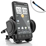 51pJac1oHvL. SL160  Professional Series Universal Vent Mount for HTC / LG / Motorola / Samsung / T mobile / iPhone and MORE Android / Windows Phones   360 Degree Swivel Head   Mounts to Virtually any Car Vent Configuration **Includes Cleaning Brush**