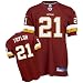 Sean Taylor #21 Washington Redskins Youth NFL Replica Player Jersey by Reebok (Burgundy)