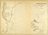 1857 Steel Engraving Hakodadi Harbor Matsmai Yesso Japan Antique Map Cartography - Original Steel Engraving