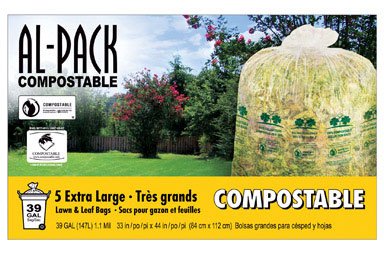 Al-Pack Compostable Lawn & Leaf Bags