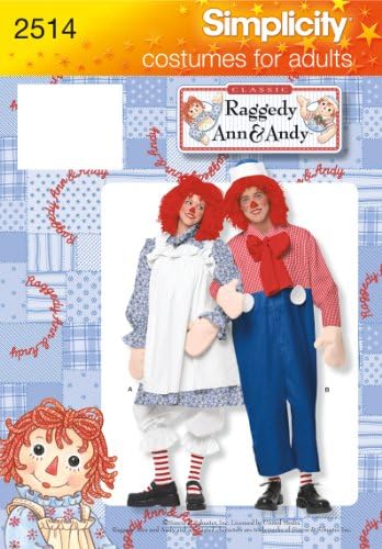 Simplicity Sewing Pattern 2514 Adult Costumes, A (XS-S-M-L-XL)