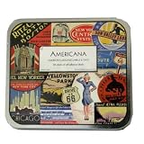 Americana Luggage Labels and Tags in Tin Cavallini