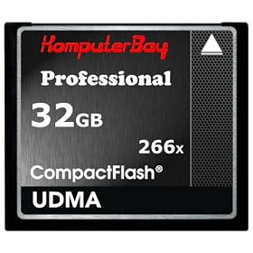 Komputerbay 32GB High Speed Compact Flash CF 266X Ultra High Speed Card 20MB/s Write and 40MB/s Read