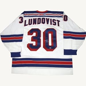 Buy Henrik Lundqvist New York Rangers CCM Replica White Jersey