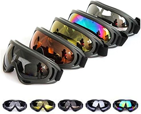 X400 UV Tactical Bike Goggles Ski Skiing Skating Glasses Sunglasses Color Grey New!!