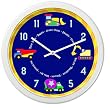 Olive Kids - Under Construction Clock (White) Olive Kids - Under Construction Clock (White)