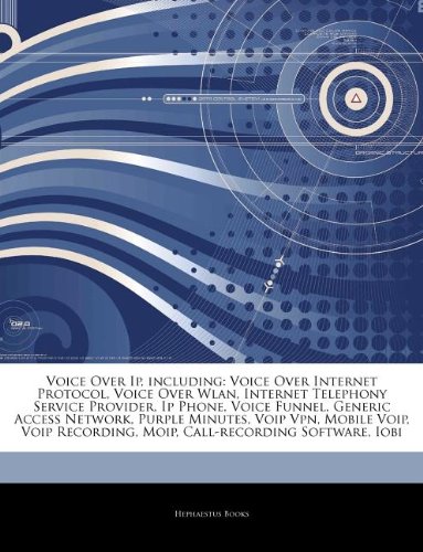 Voice Over Ip, including: Voice Over Internet Protocol, Voice Over Wlan, Internet Telephony Service Provider, Ip Phone, Voice Funnel, Generic Access ... Moip, Call-recording Software, Iobi