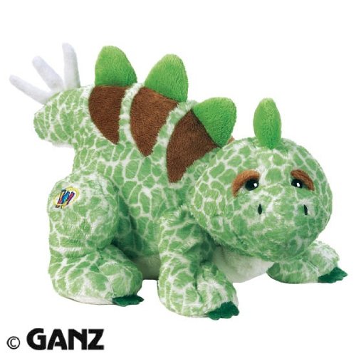 Webkinz Stegosaurus with Trading Cards