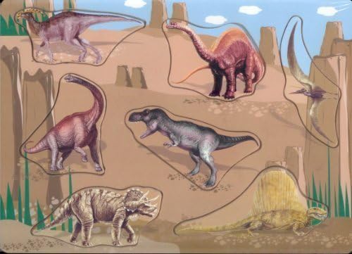 Wooden Play Tray: Dinosaur by Playtray