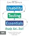 Usability Testing Essentials: Ready, Set...Test!