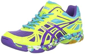 ASICS Women's GEL-Flashpoint Shoe,Flash Yellow/Prince Blue/Turquoise,7.5 M US