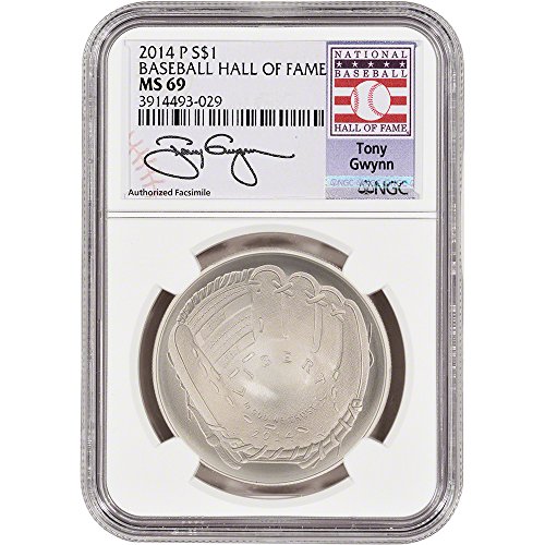 2014-P-US-Baseball-BU-Silver-1-MS69-Hall-of-Fame-Label-Tony-Gwynn-NGC
