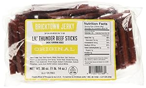 Original Lil Thunder Beef Sticks (120 original meat sticks per bag 3.5