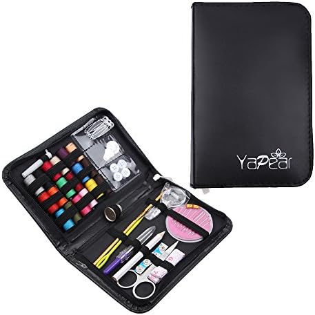 YaPear Sewing Kit for Home, Travel &amp; Emergencies - Filled with Quality Notions Scissor &amp; Thread - Great Gift