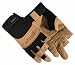 Carhartt Men's Work Gloves Leather Dexterity Gloves XL Brown - A254 - Kiwi Pull & Trade Leather Finger Tabs - Gel Pad Palm Patch