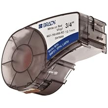Brady B-595 Indoor/Outdoor Vinyl Film BMP21 Mobile Printer Label