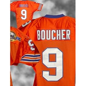 The Waterboy Jersey Bourbon Bowl Bobby Boucher #9 Movie Jersey