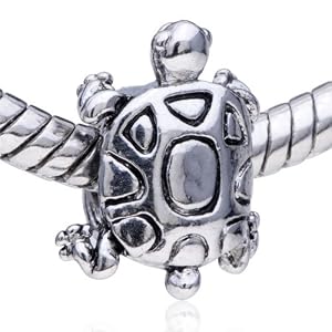 Buy Turtle Pattern European Charm Bead Bracelet - Pandora and Fit by Pugster