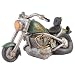Cartoon Vintage Style Motorcycle Money Bank