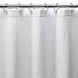 Cotton X-Long Waffle Shower Curtain - White (70x84