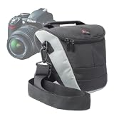 Housse �tui de protection en Nylon r�sistant � l'eau pour appareils photos Nikon Coolpix D5100, D5000, D3100, D7000, D300par Duragadget