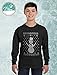 Children's Big Snowman Ugly Christmas Sweater Cute Xmas Long sleeve kids T-Shirt