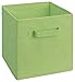 ClosetMaid 18654 Cubeicals Fabric Drawer, Green, 2-Pack