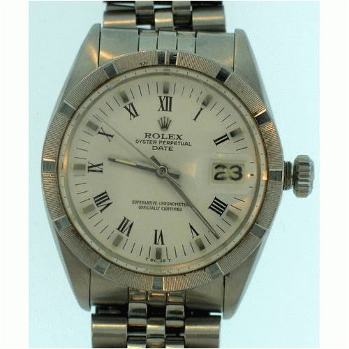 Vintage/Antique watch: Rolex Oyster Perpetual Date - Stainless Steel - Date Window - 1970's
