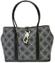 DOONEY & BOURKE LOGO LOCK CHARCOAL SHOPPER TOTE