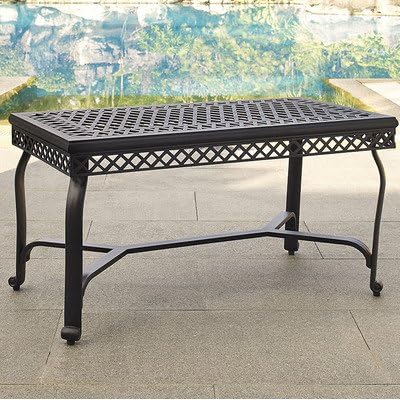 Hellam Coffee Table, Charcoal black finish