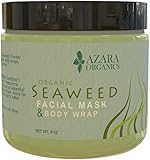Organic Seaweed Powder (Ascophyllum Nodosum Kelp) - Age-Defying Natural Facial Mask & Body Wrap - Helps Improve Skin Complexion - Chemical-Free - Ideal For Sensitive Skin - Revitalizes & Refreshes