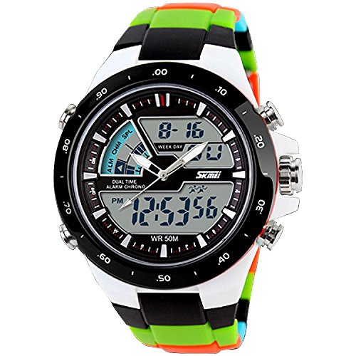 Forrader® SKMEI 1016 New Sports Watch Silicone 50M Waterproof Light Digital
