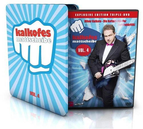 Childrens Toyshop  DVD : Kalkofes Mattscheibe Vol. 4 (Special Limited Edition, 3 DVDs, Metalpack)