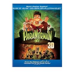 ParaNorman (Two-Disc Combo Pack: Blu-ray 3D + Blu-ray + DVD + Digital Copy + UltraViolet)