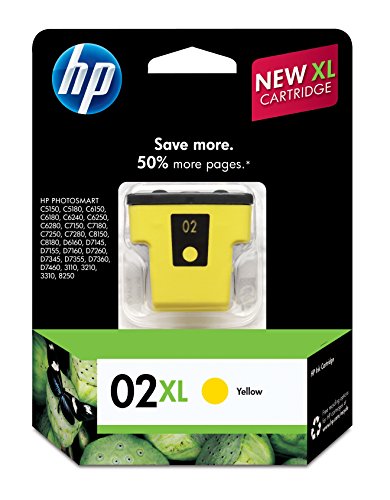 1 X INKCART,02XL YELLOW,YEL by HP