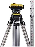 CST/Berger 55-SLVP32N 32X SAL Automatic Optical Level Package with Tripod, Rod, and Carrying Case