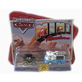 Disney CARS Mini Adventures Radiator Springs 2-Pack Lizzie and Red by 