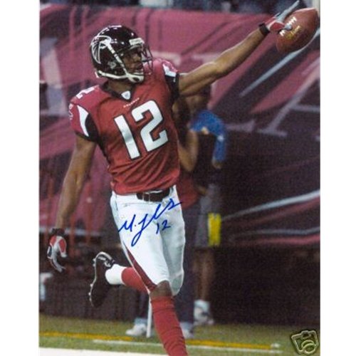 Michael Jenkins Autographed Atlanta Falcons (TD Celebration) 8x10 Photo