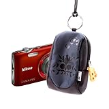 "Midnight Stroll" Design Camera Case For Nikon COOLPIX P300, S9100, S3100,  ....