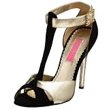 Betsey Johnson Womens Diza T Strap Sandal