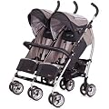 Kinderwagen f�r Geschwister / Zwillinge - Spazierwagen - Buggy - 5 verschiedene Farben frei w�hlbar