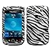 MyBat Zebra Skin 2D Silver Snap-On Hard Cover Case For BlackBerry Torch 9800 thumb