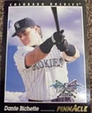 1993 Pinnacle Dante Bichette # 232 MLB Baseball Draft Card
