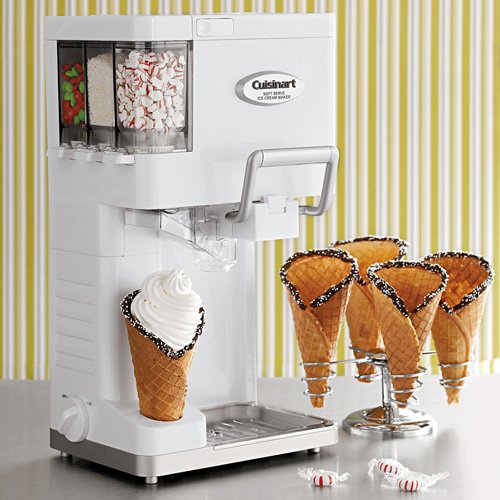 Cuisinart ICE-45 Ice Cream Maker, Soft Serve Mix-it-In