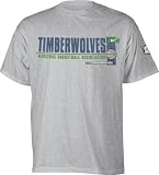 Minnesota Timberwolves NBA On-Court Practice Anti-Microbial Performance T-Shirt - Large